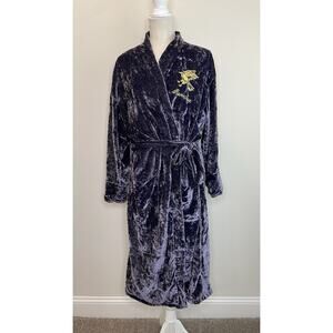Harry Potter Pottery Barn Teen Velvet Ravenclaw Long Sleeve Robe L/XL Halloween